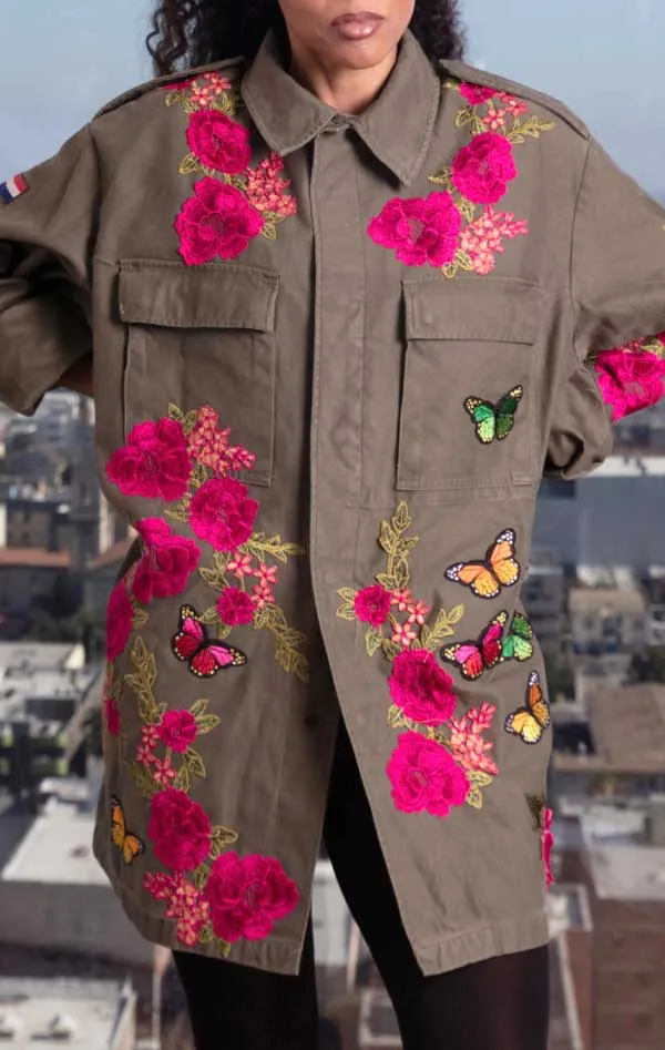 “CdJ Flower Bomb” Jacket