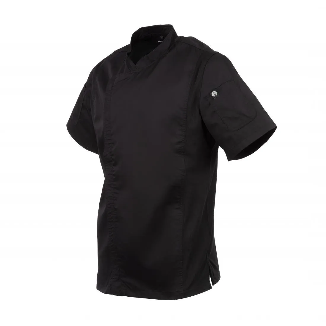 Chef Works Springfield Zipper Mens Chef Jacket Black S