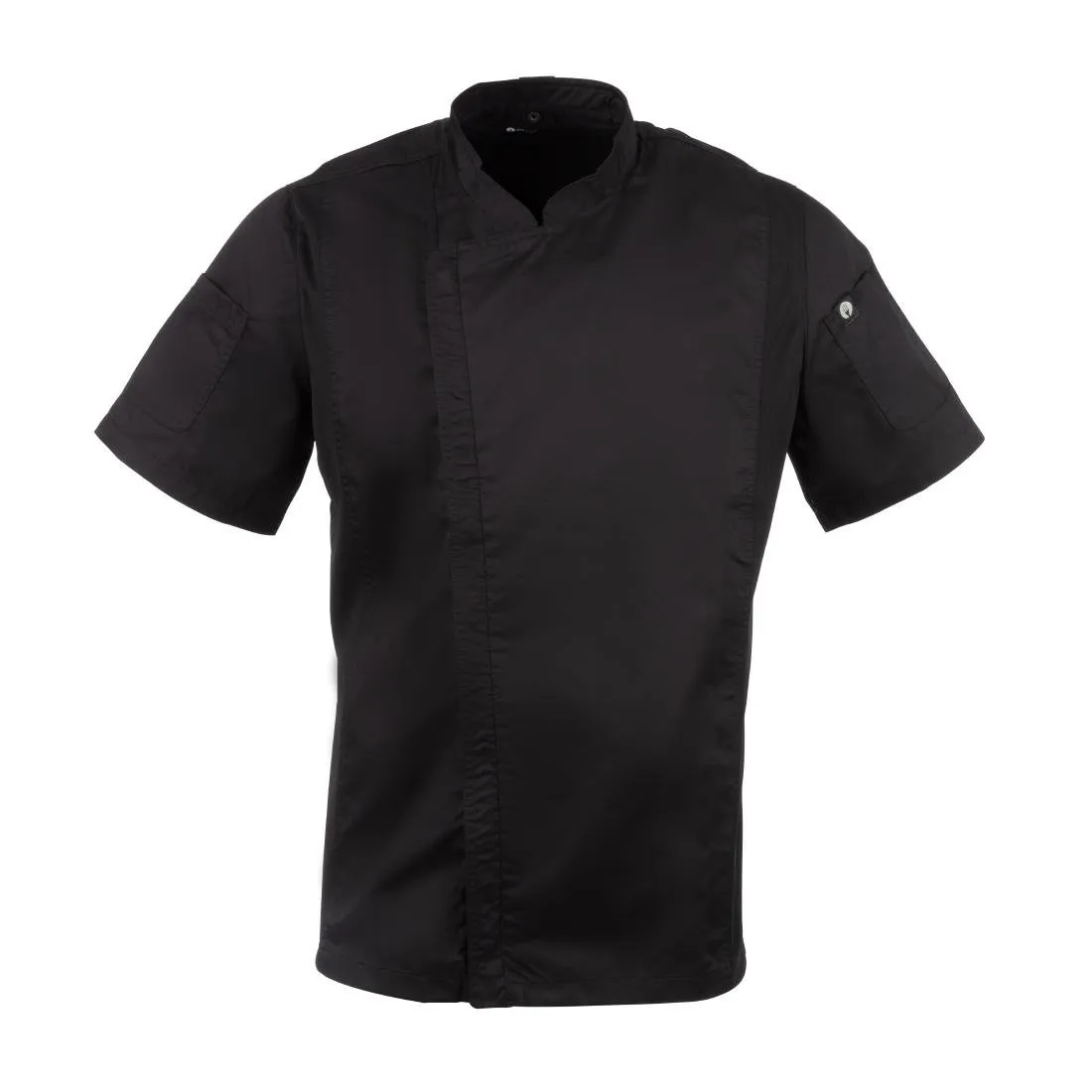 Chef Works Springfield Zipper Mens Chef Jacket Black S