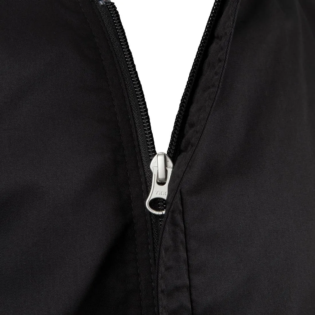 Chef Works Springfield Zipper Mens Chef Jacket Black S