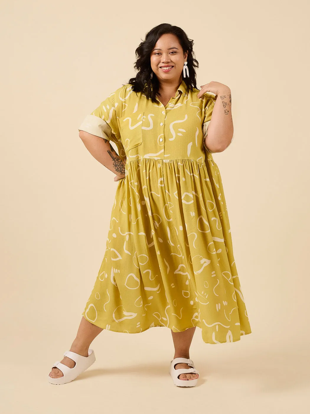 Closet Core Patterns Jenna Shirt and Dress