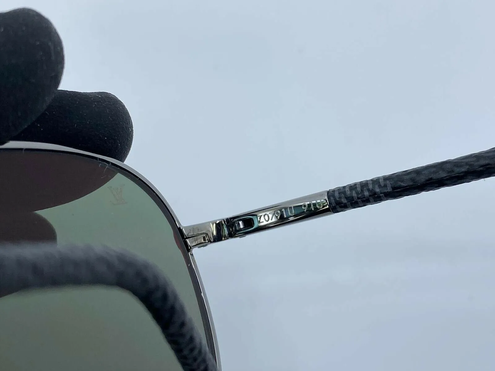 Conspiration Pilote Damier Graphite Sunglasses