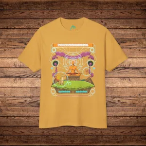 Cosmic Flow - Unisex Garment-Dyed Heavyweight Cotton Tee