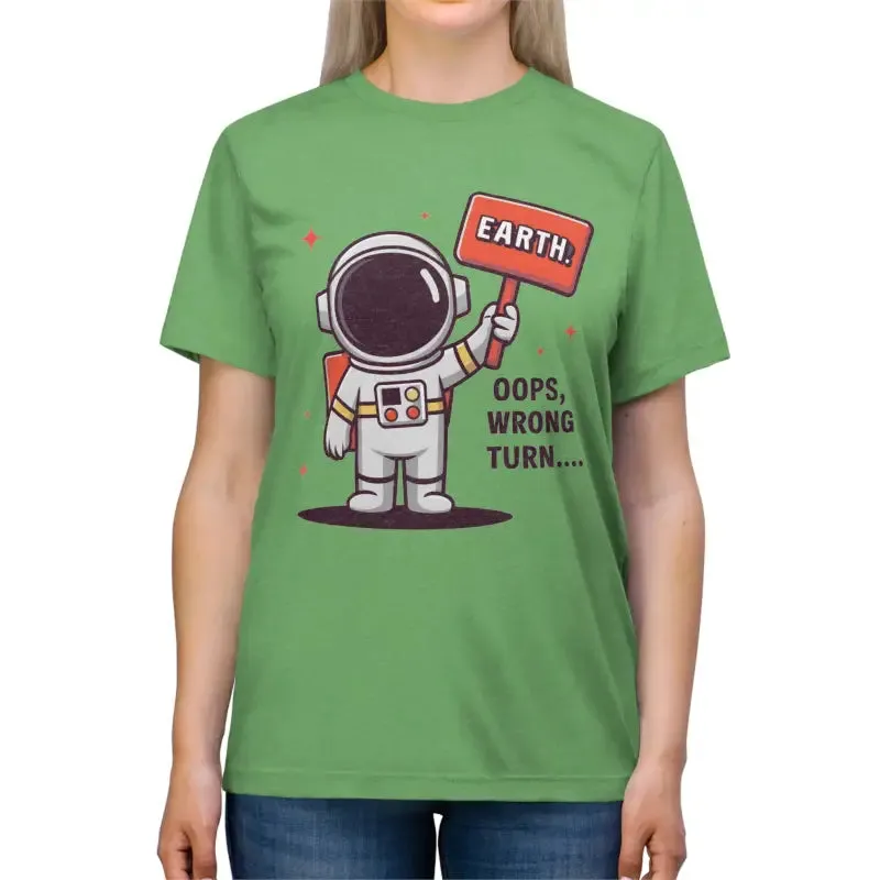 Cosmic Mishaps Astronaut Tee for Bold Explorers