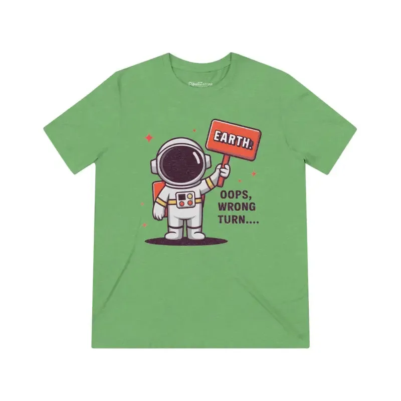 Cosmic Mishaps Astronaut Tee for Bold Explorers