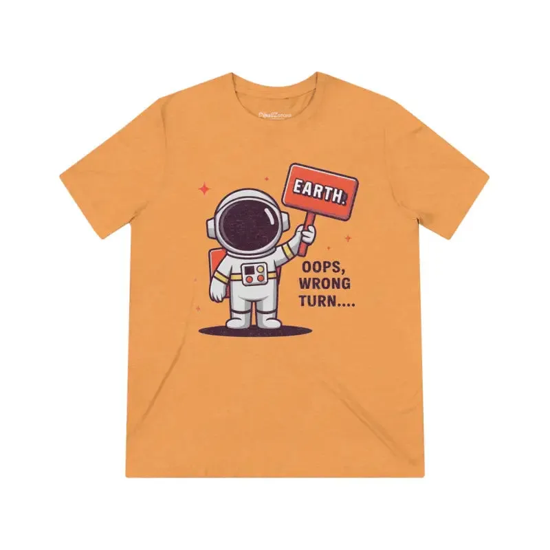 Cosmic Mishaps Astronaut Tee for Bold Explorers