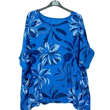 Cotton Blouse Floral Pattern