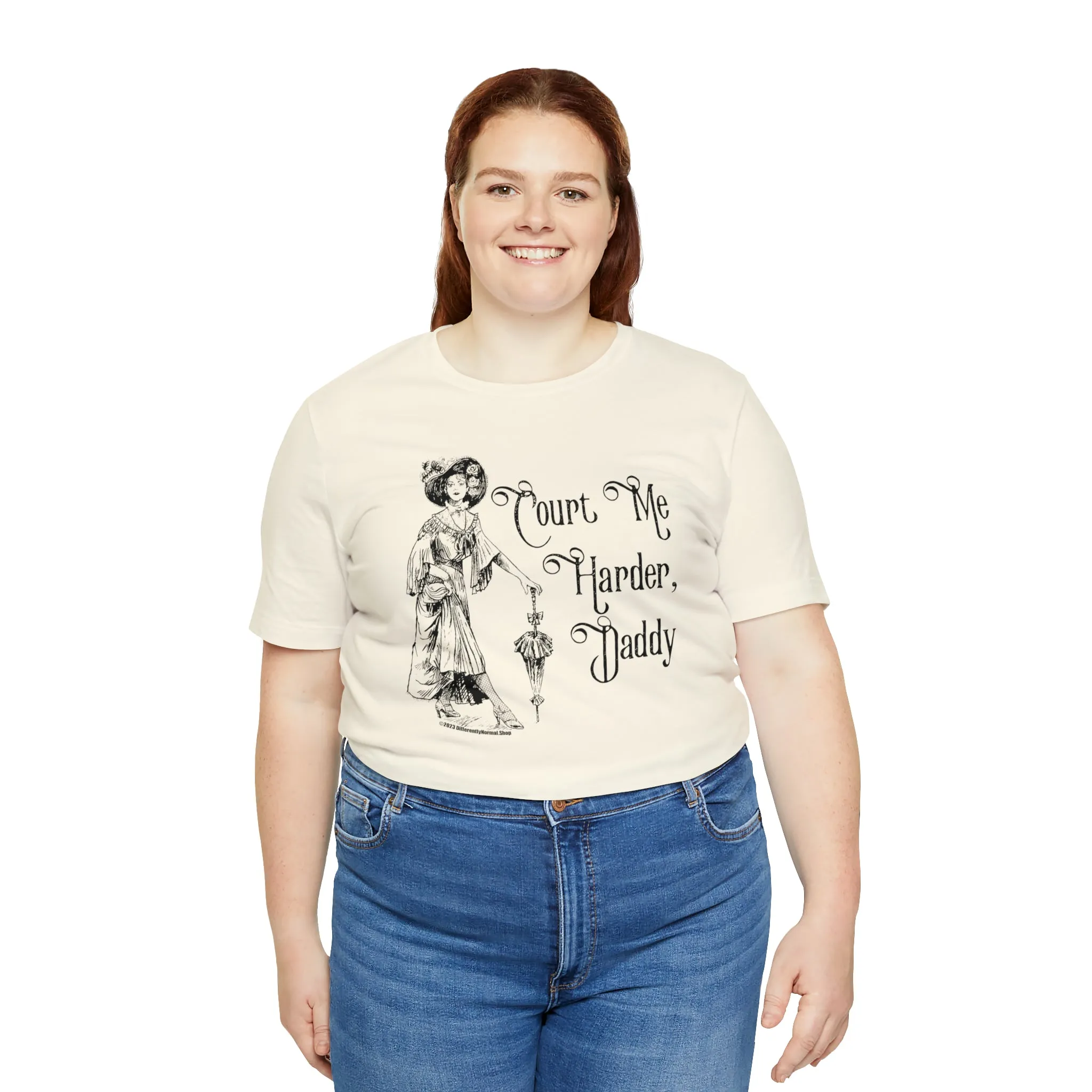 Court Me Harder, Daddy Unisex T-Shirt