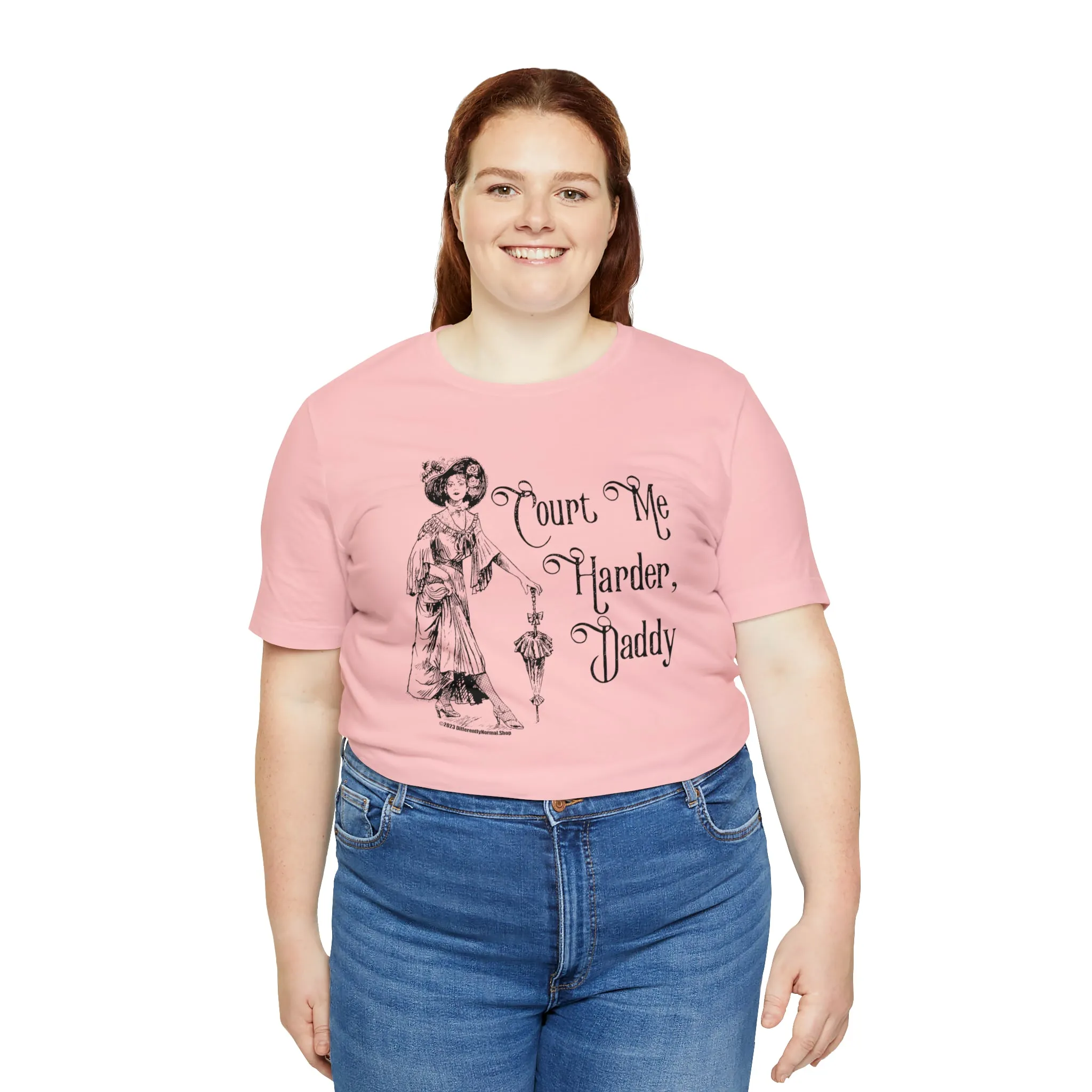 Court Me Harder, Daddy Unisex T-Shirt