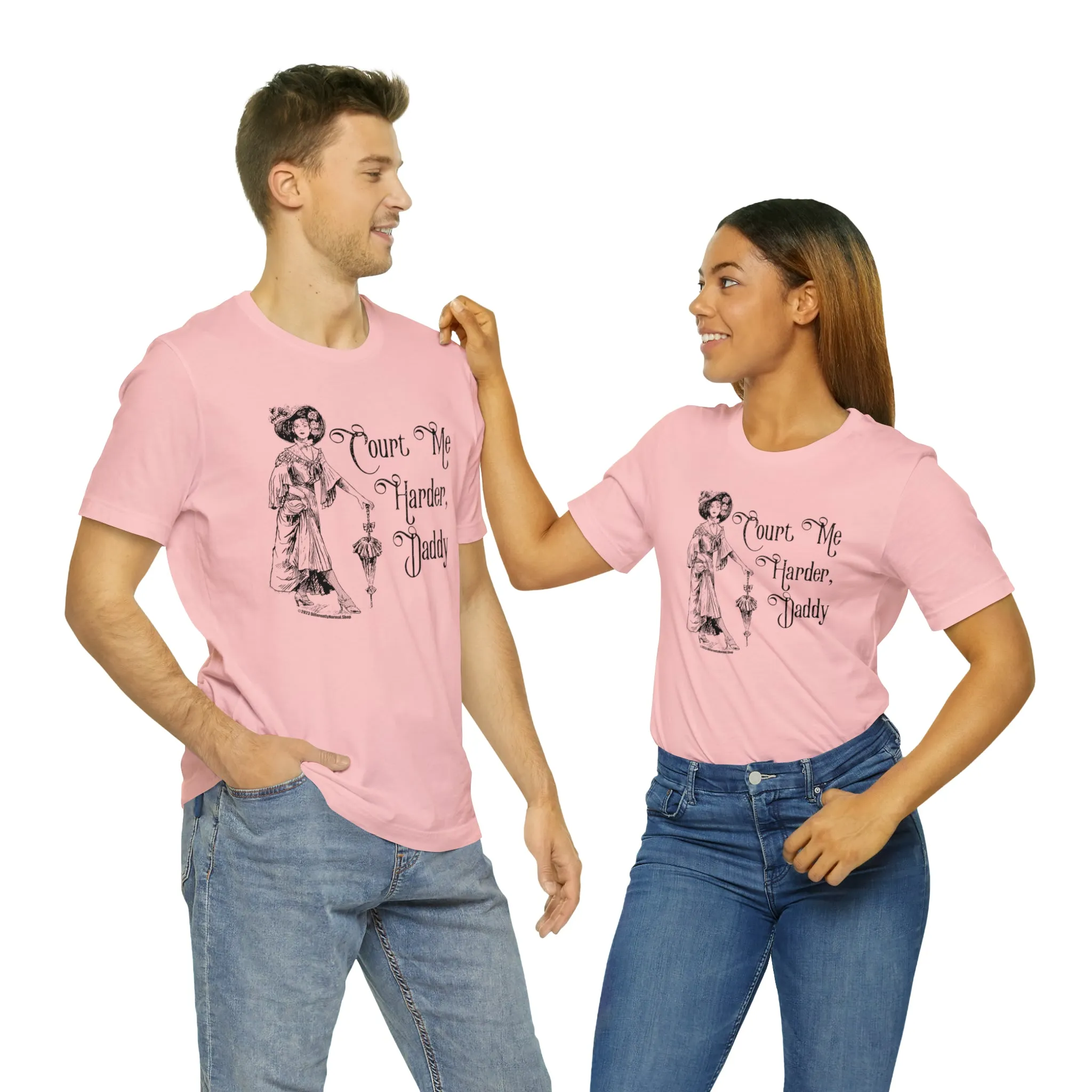 Court Me Harder, Daddy Unisex T-Shirt