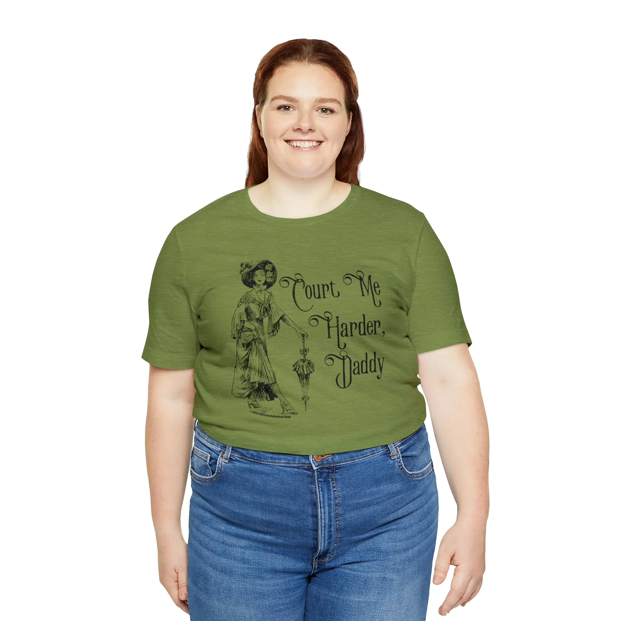 Court Me Harder, Daddy Unisex T-Shirt