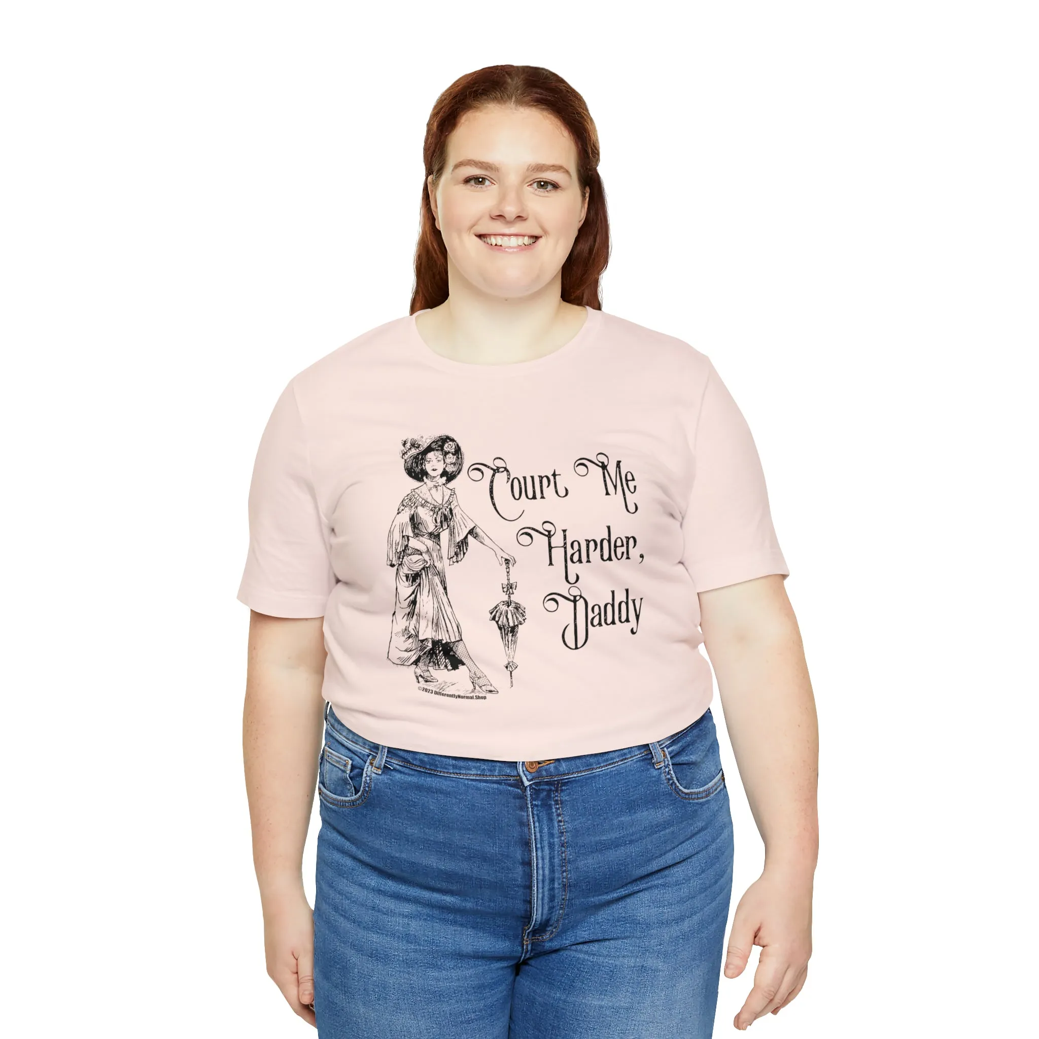 Court Me Harder, Daddy Unisex T-Shirt