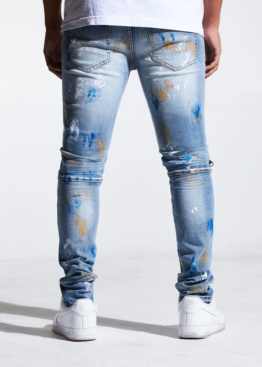 CRYSP DENIM BART DENIM INDIGO PAINT