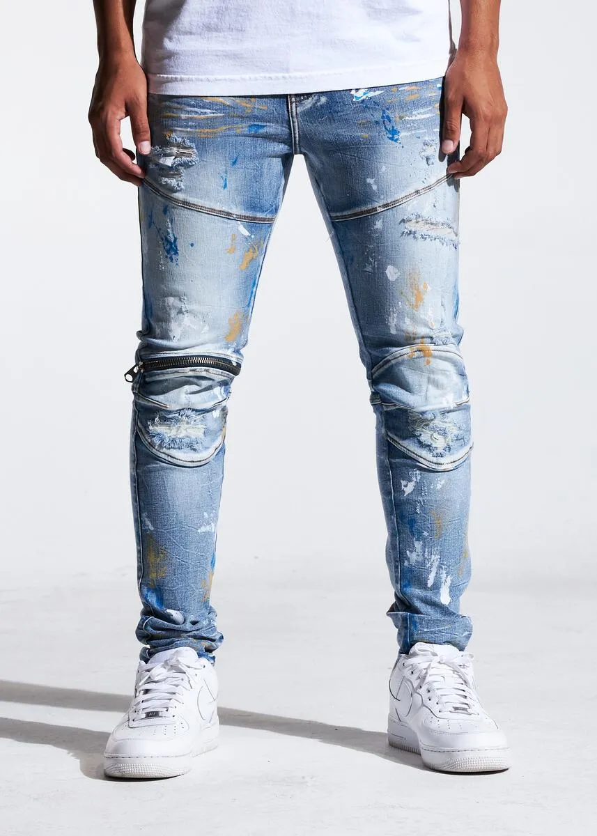CRYSP DENIM BART DENIM INDIGO PAINT