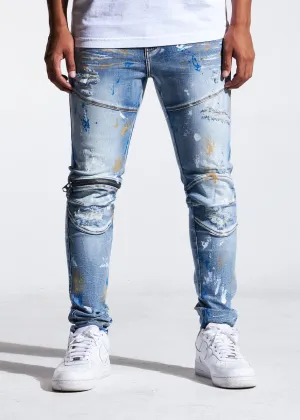 CRYSP DENIM BART DENIM INDIGO PAINT