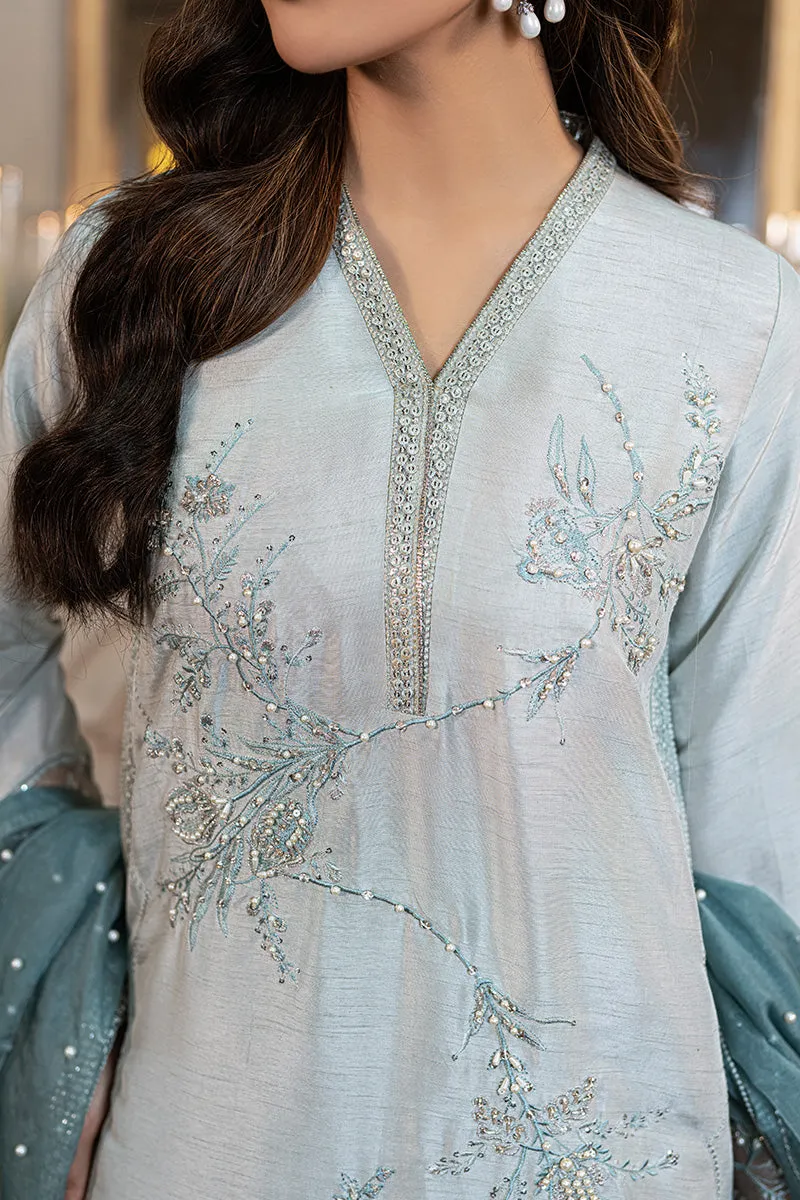 Crystalline | Mushq Versailles Luxury Pret Collection 2022 | Ready to Wear Raw Silk Suits
