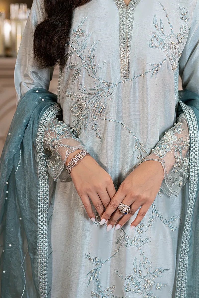 Crystalline | Mushq Versailles Luxury Pret Collection 2022 | Ready to Wear Raw Silk Suits