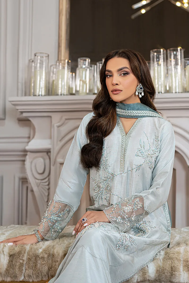 Crystalline | Mushq Versailles Luxury Pret Collection 2022 | Ready to Wear Raw Silk Suits