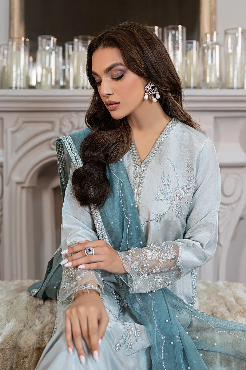 Crystalline | Mushq Versailles Luxury Pret Collection 2022 | Ready to Wear Raw Silk Suits
