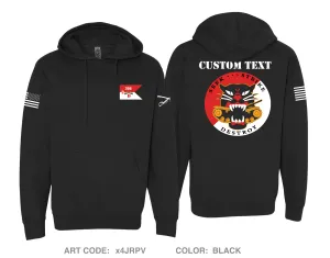 CUSTOM D troop 2-398th CAV OSUT Comfort Unisex Hooded Sweatshirt - x4JRPV