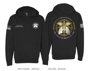 CUSTOM Interservice Respiratory Therapist Program Comfort Unisex Hooded Sweatshirt - QfFCZz