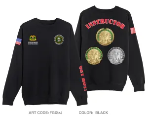 CUSTOM JCCOE, 266th QM BN, 23rd QM BDE Comfort Unisex Crewneck Sweatshirt - FGXtzJ