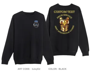 CUSTOM Prior Service Army Integration Course Comfort Unisex Crewneck Sweatshirt - 5JwyEd