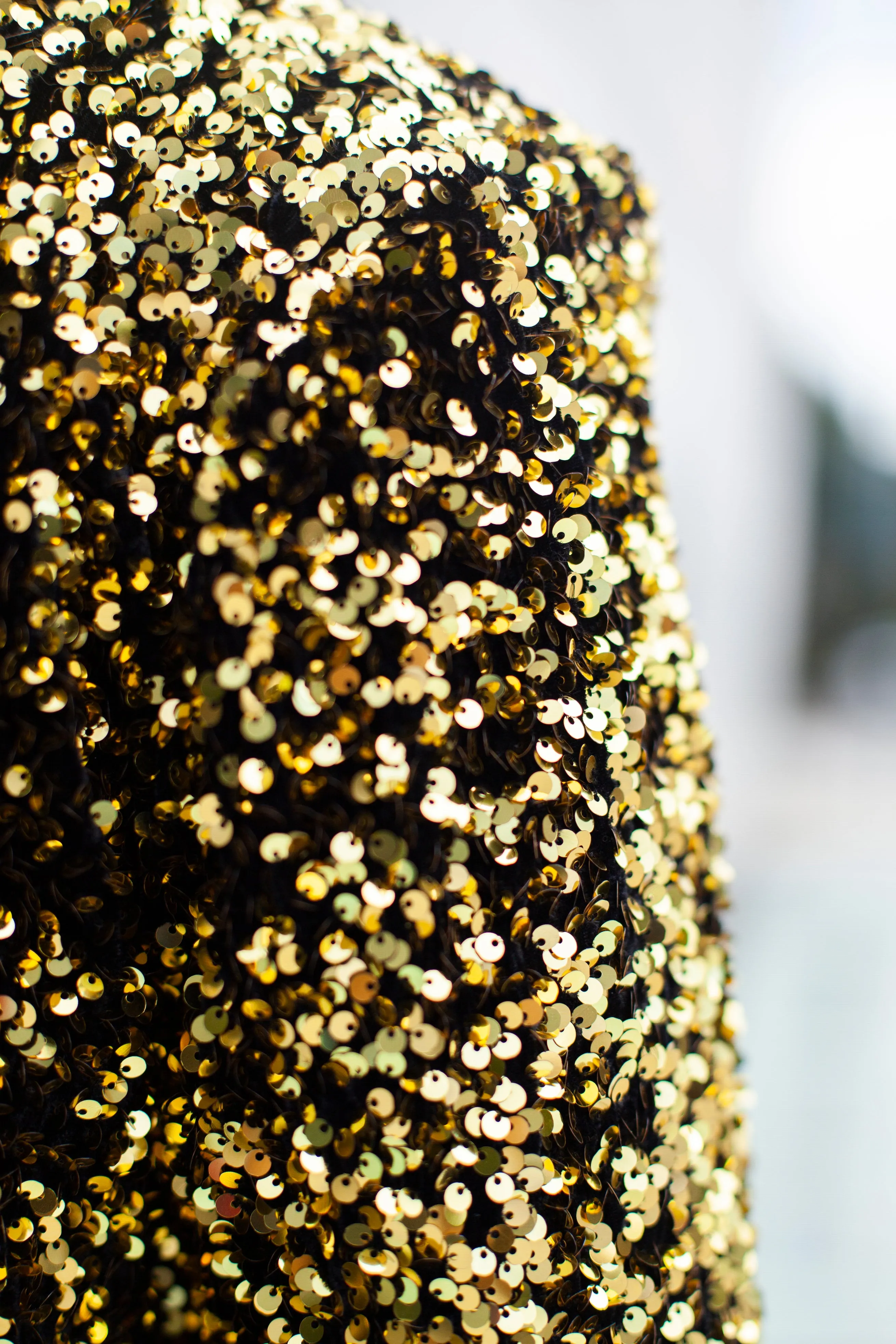 Deckard Gold Sequined Jacket