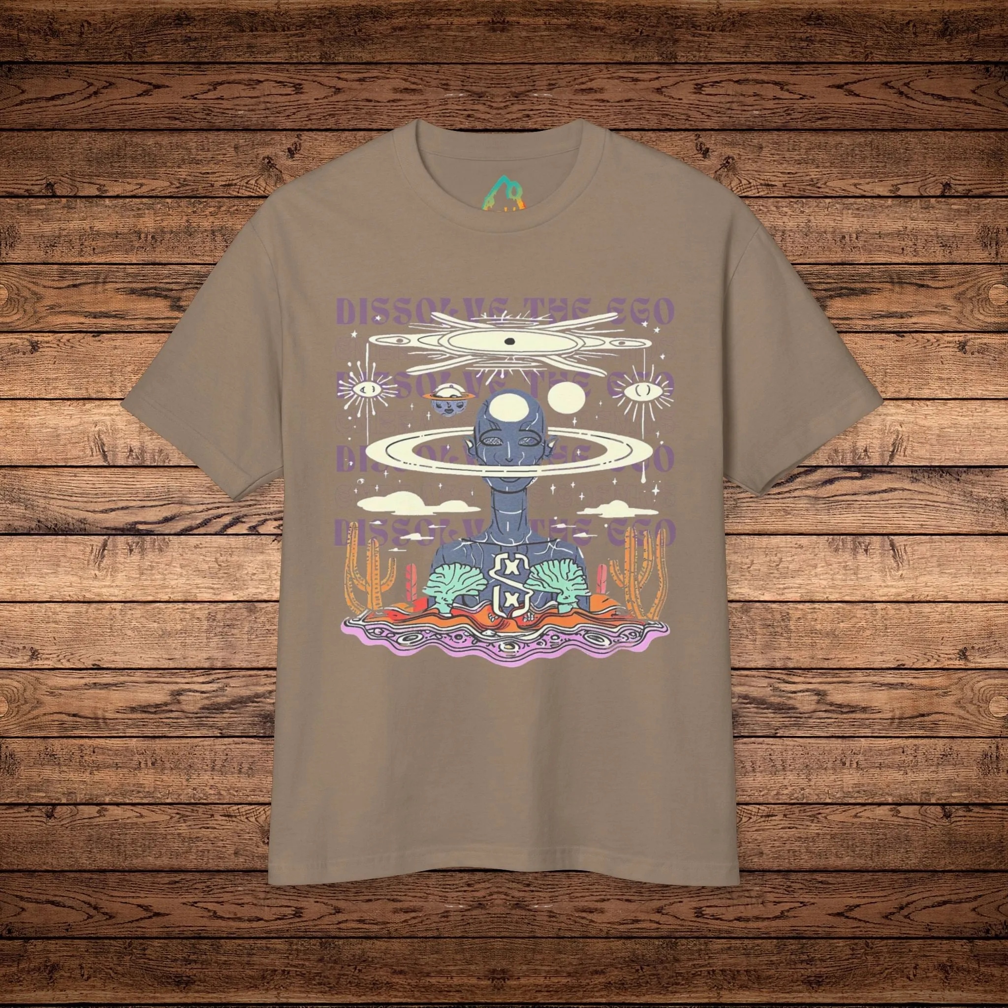 Dissolve The Ego - Unisex Garment-Dyed Heavyweight Cotton Tee