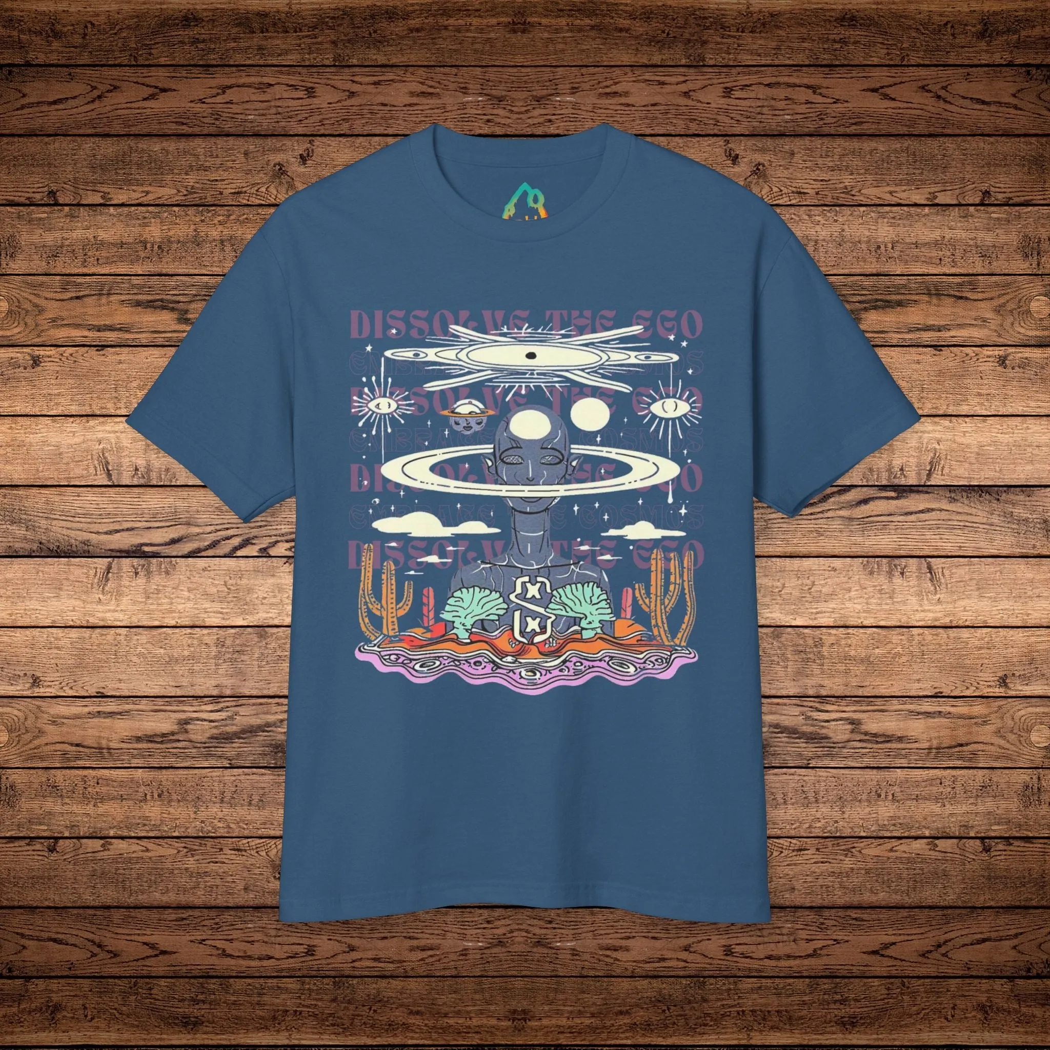 Dissolve The Ego - Unisex Garment-Dyed Heavyweight Cotton Tee