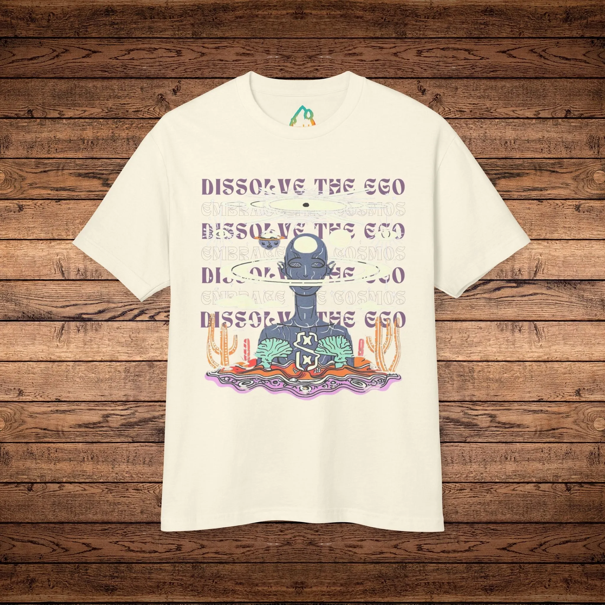 Dissolve The Ego - Unisex Garment-Dyed Heavyweight Cotton Tee