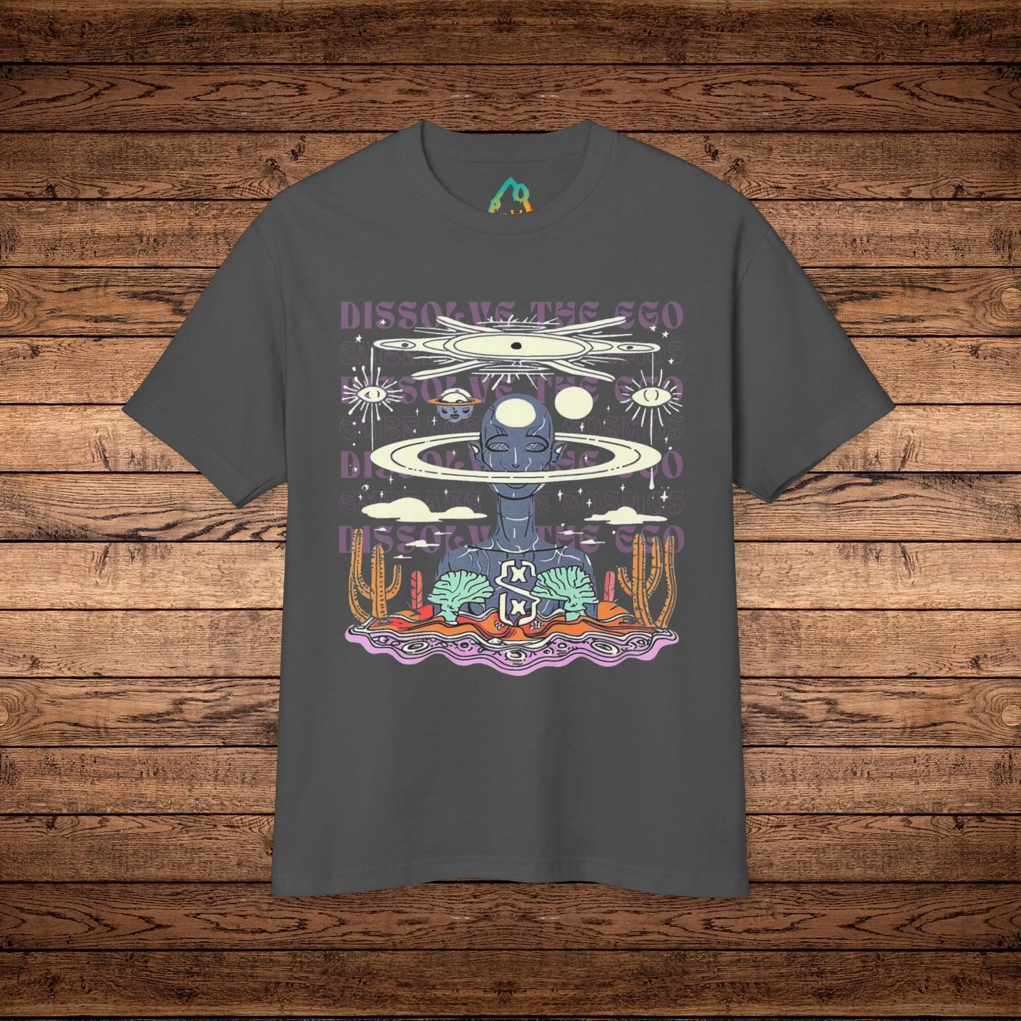 Dissolve The Ego - Unisex Garment-Dyed Heavyweight Cotton Tee