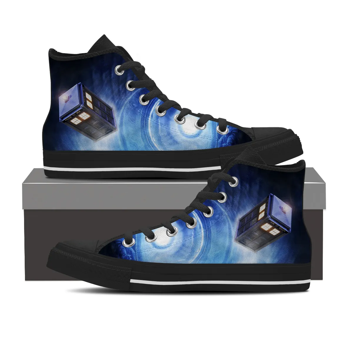 Doctor Who Womens High Top Shoe