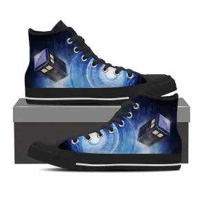 Doctor Who Womens High Top Shoe
