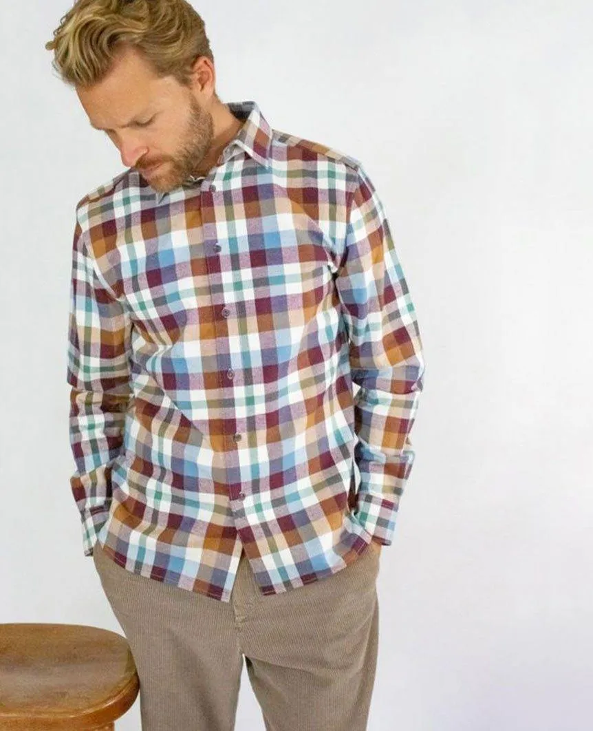 Drill Shirt Multi Check
