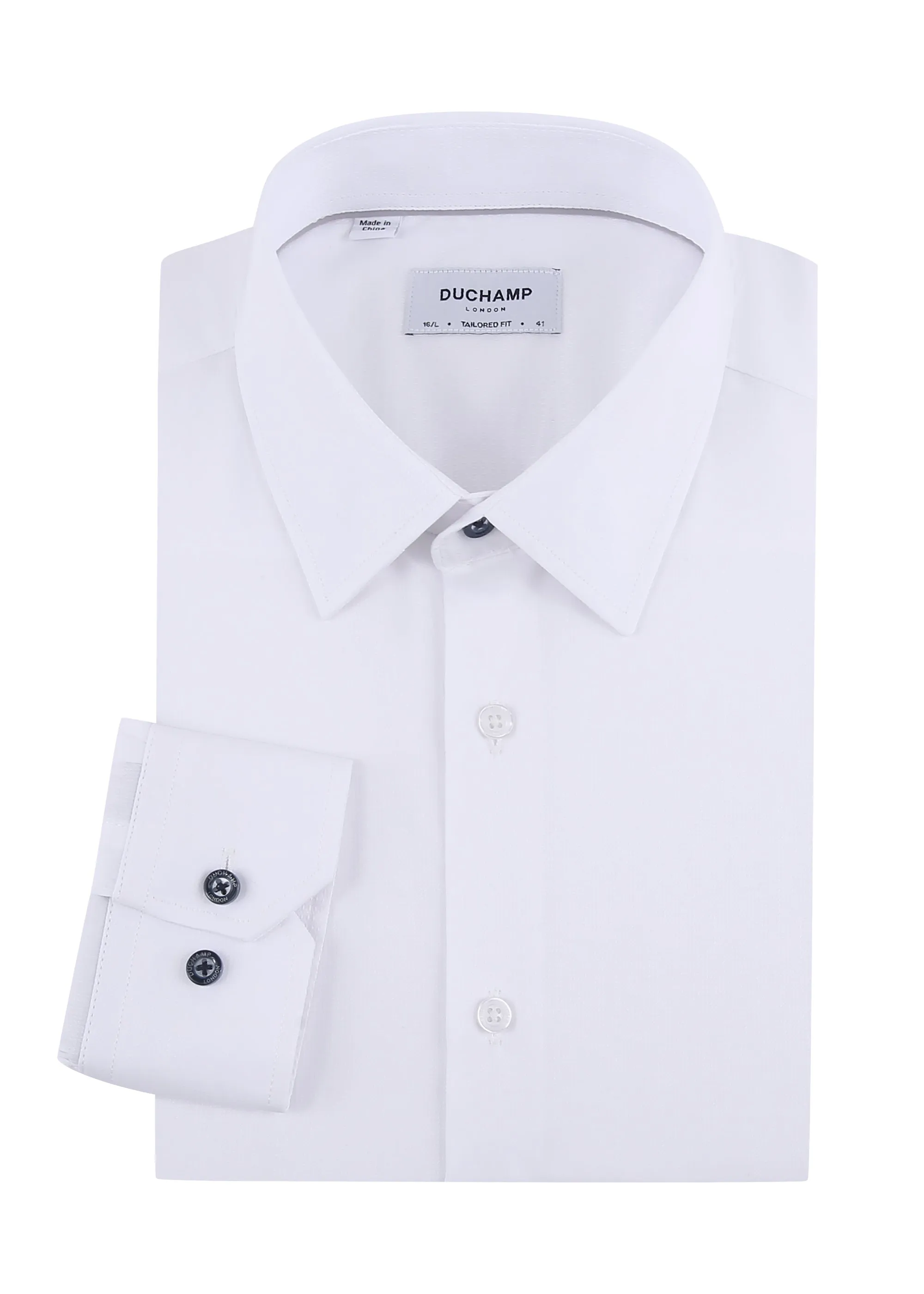 Duchamp London Solid Dress Shirt