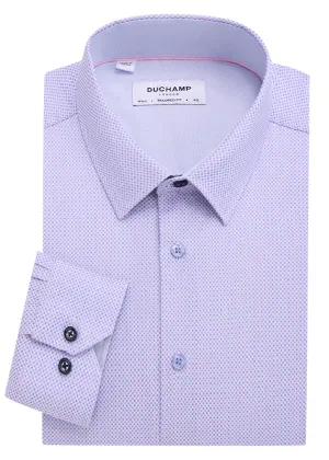 Duchamp London Textured Dot Dress Shirt