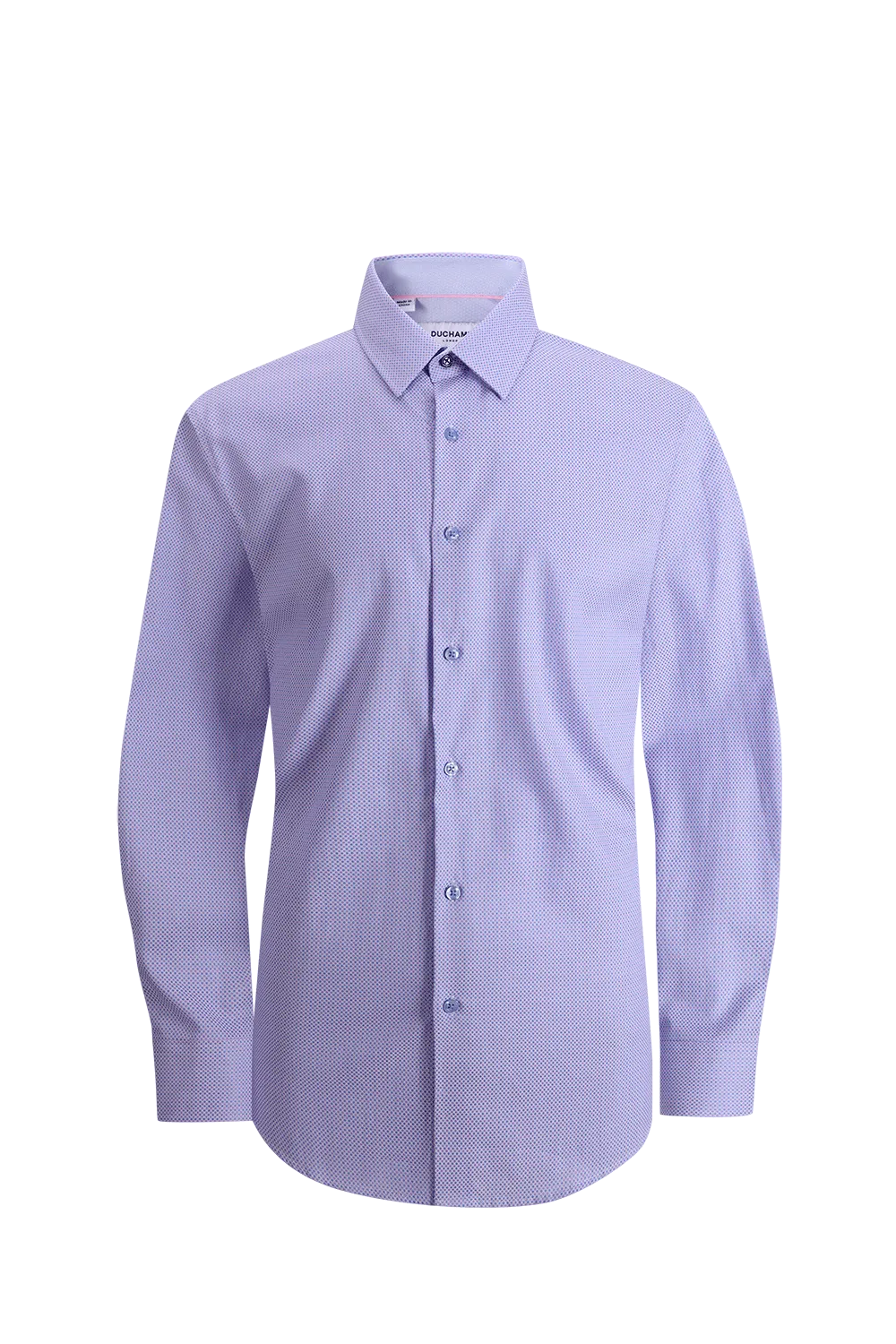 Duchamp London Textured Dot Dress Shirt