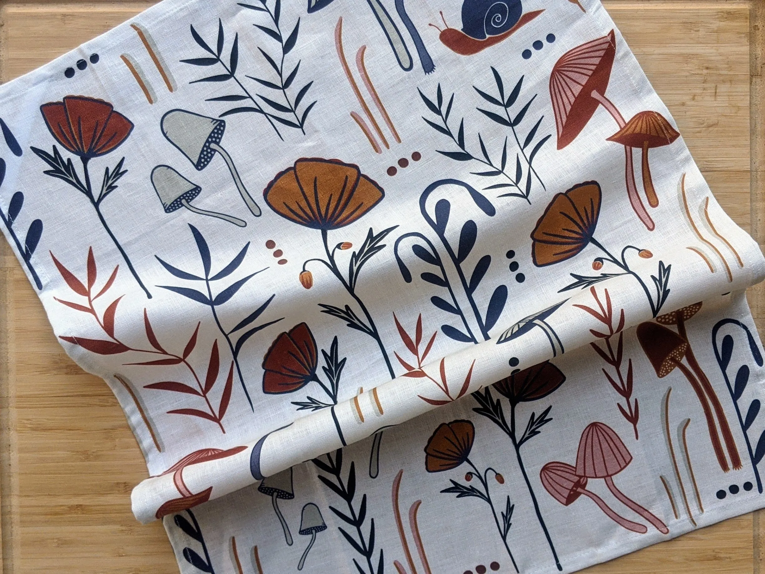 Earth Tones Kitchen Tea Towel Bundle - Set of 3 Kitchen Towels
