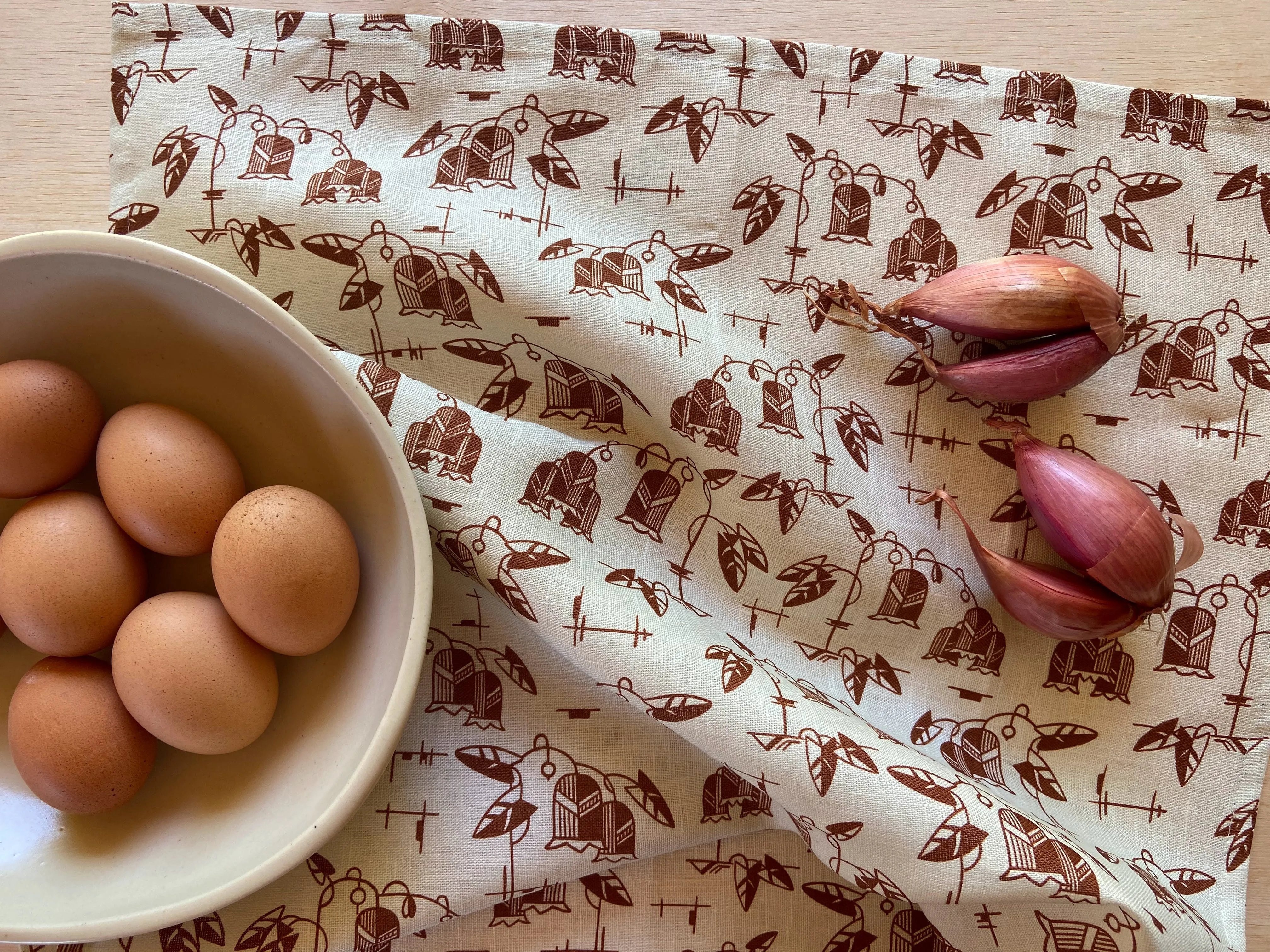 Earth Tones Kitchen Tea Towel Bundle - Set of 3 Kitchen Towels