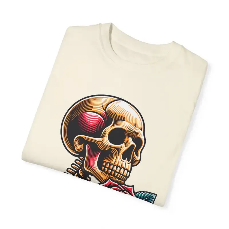 Elevate your Style with Skull with Rose Tee