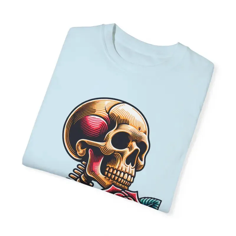 Elevate your Style with Skull with Rose Tee