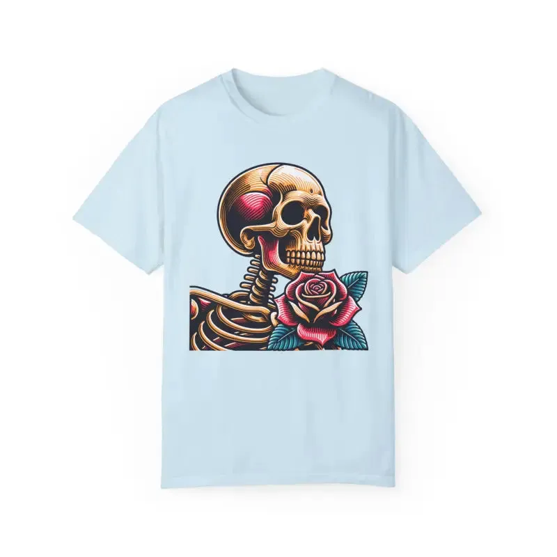 Elevate your Style with Skull with Rose Tee