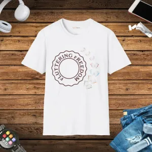 Fluttering Freedom Butterfly t Shirt Soars in Style