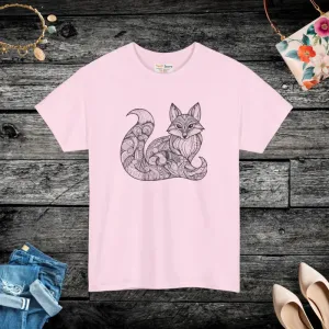 Fox Mandala Unisex Tee Upgrades your Look