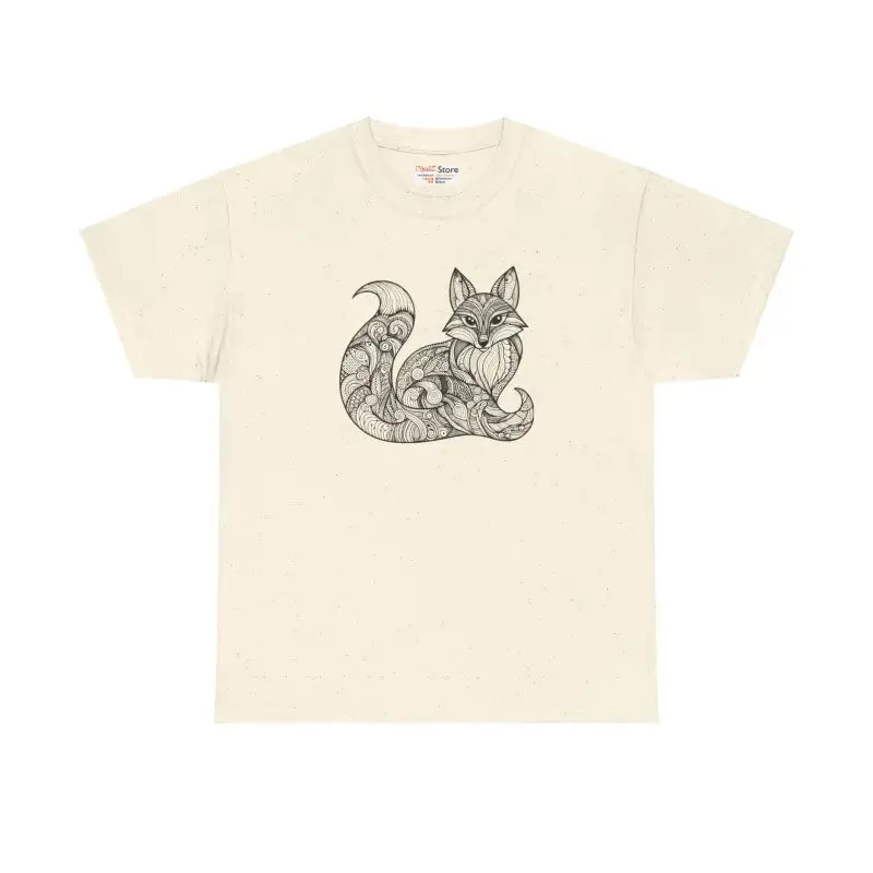 Fox Mandala Unisex Tee Upgrades your Look