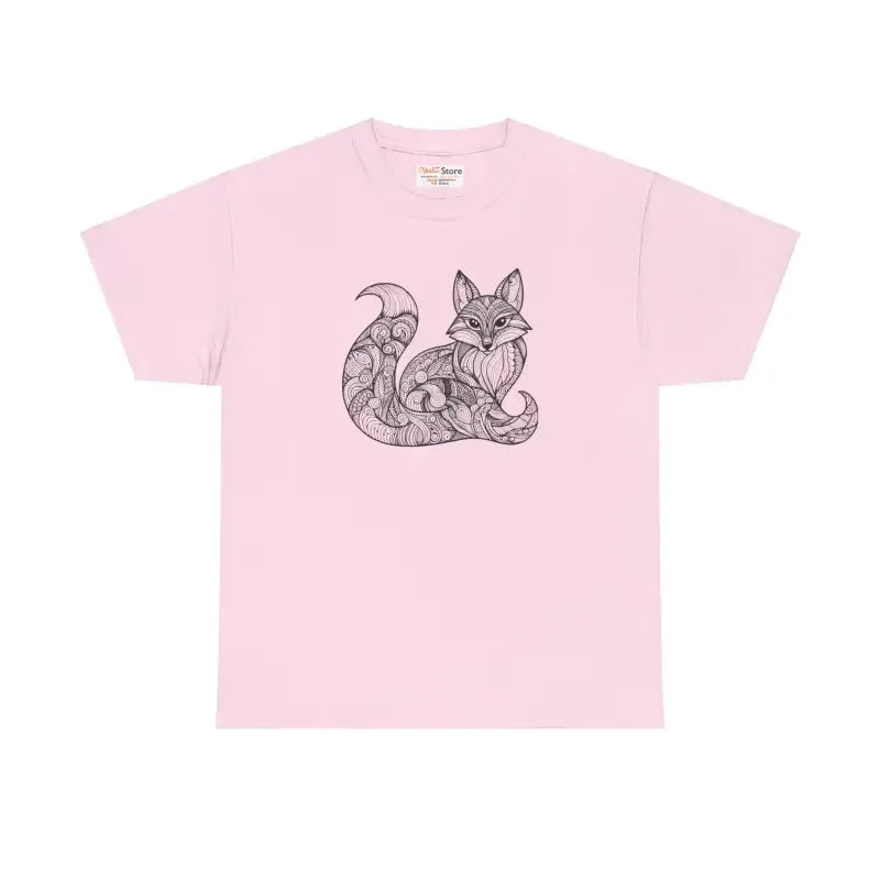 Fox Mandala Unisex Tee Upgrades your Look