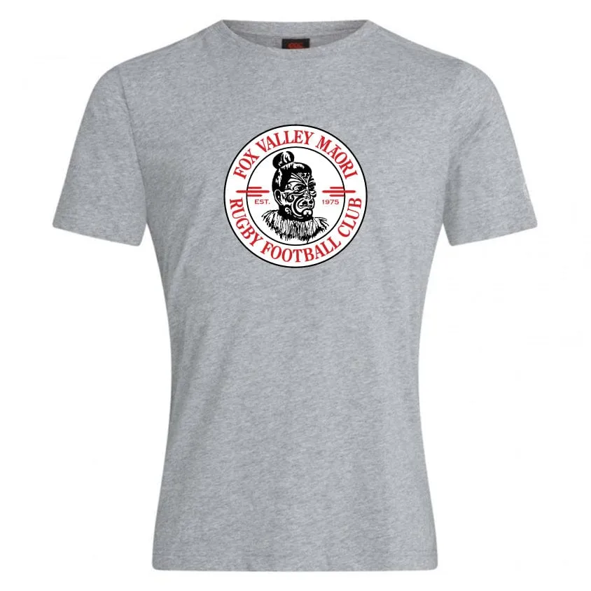 Fox Valley Rugby Club Plain Tee by Canterbury
