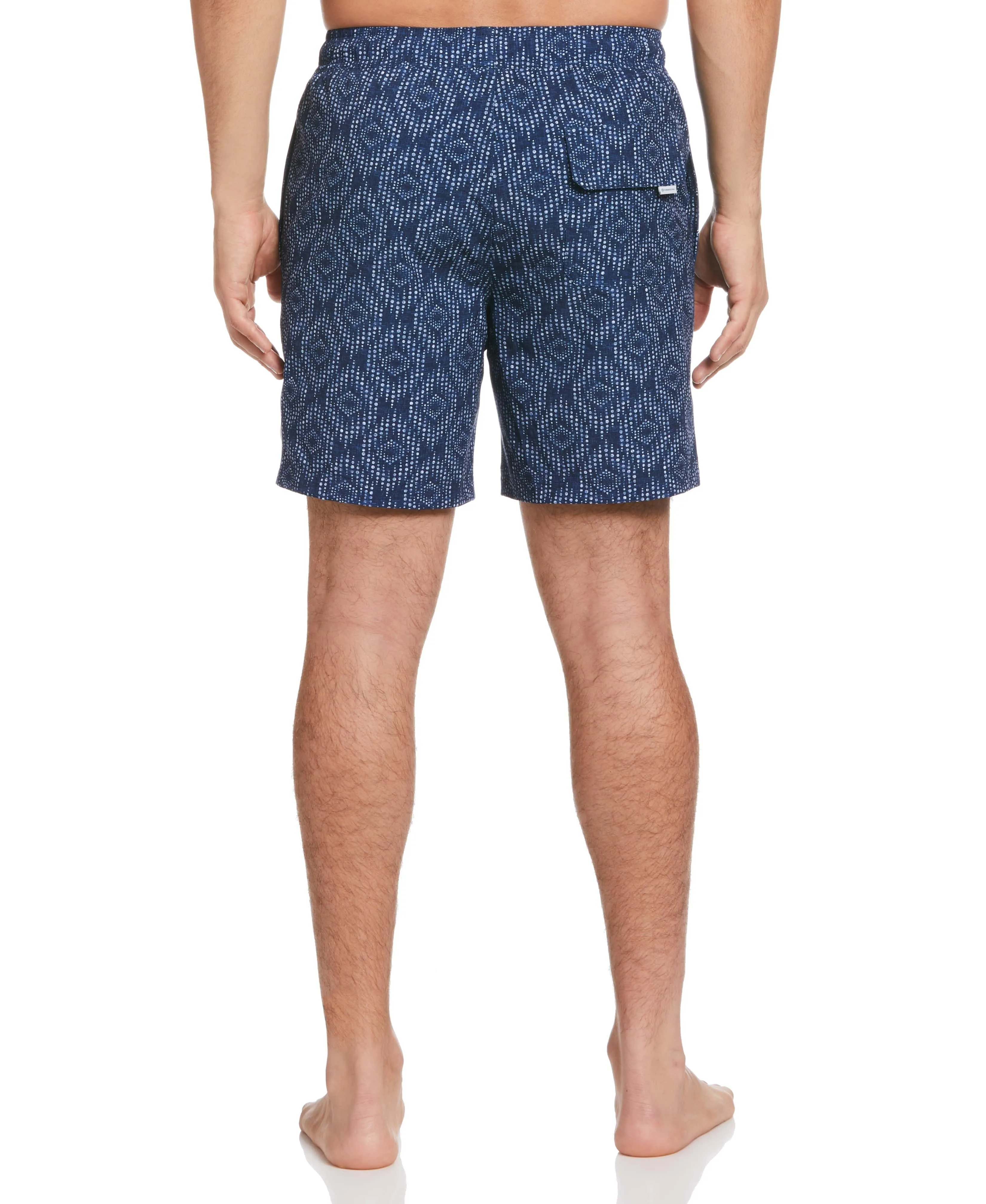 Geo Print 7" Swim Trunks