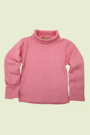 Girls Plain High Neck Tops